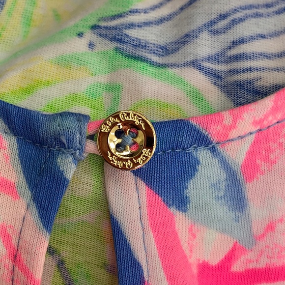 🌺🌺SOLD🌺🌺 Lilly Pulitzer Rejina Dress Havana - Picture 6 of 9